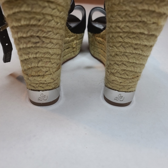 Sam Edelman Turner espadrille wedge open toe NWOT - Picture 4 of 12